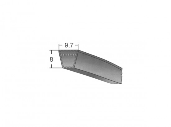 Keilriemen XPZ 1320 Lw AVX 10 x 1333 La ConCar