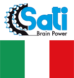 Sati Logo + Флаг Италии