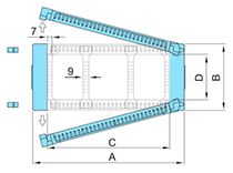 Кабелеукладчик Shift chain ct-n