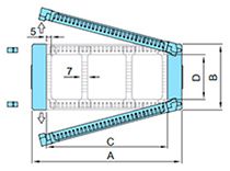 Кабелеукладчик Shift chain ct-n