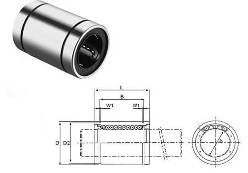 линейный подшипник LM/LME